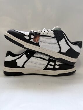 AMIRI Black and White Low-Top Men’s Sneakers
